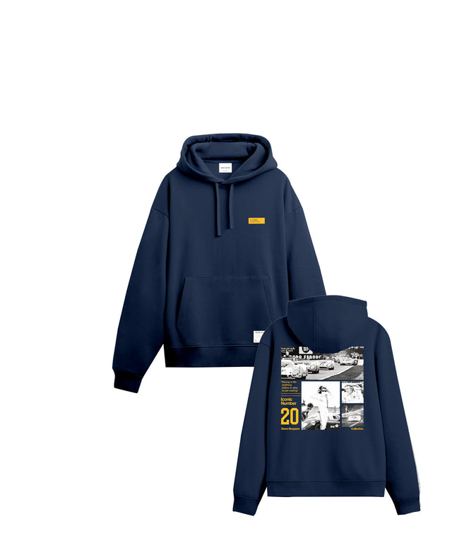 MOSAIC 20 HOODIE KID - NAVY - Molletons