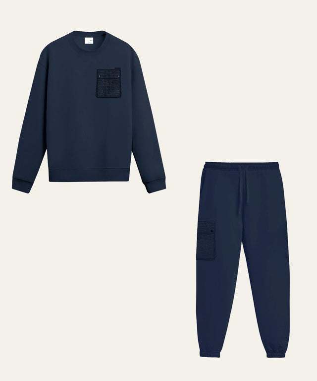 NIWAKI JOG - NAVY - Molletons