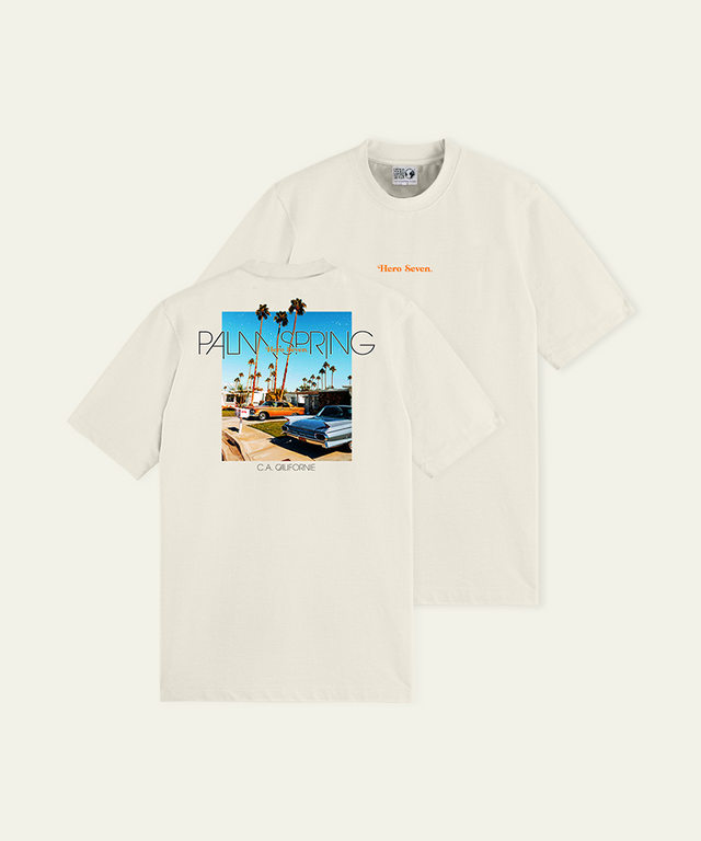 PALM SPRING - YOGURT - TEESHIRT