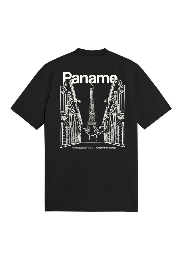 PANAME - BLACK - TEESHIRT