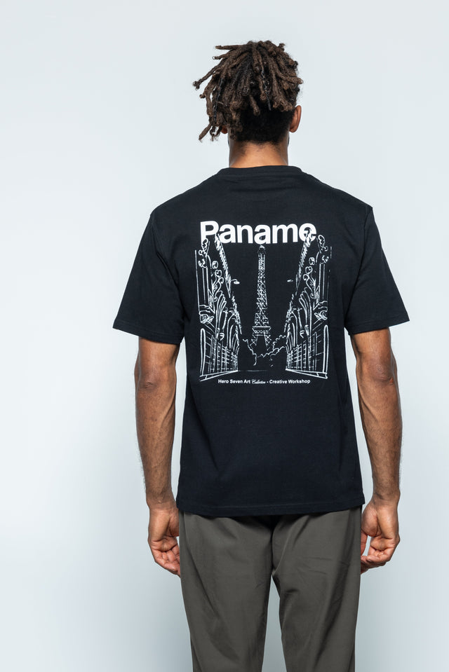 PANAME - BLACK - TEESHIRT