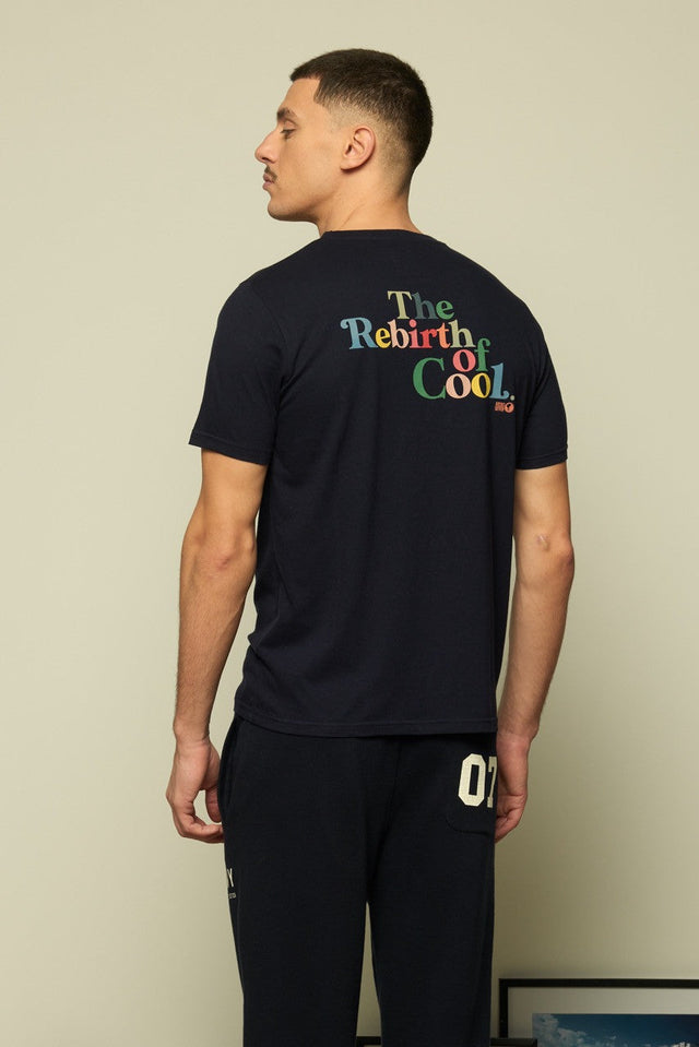 REBIRTH OF COOL - NAVY - TEESHIRT