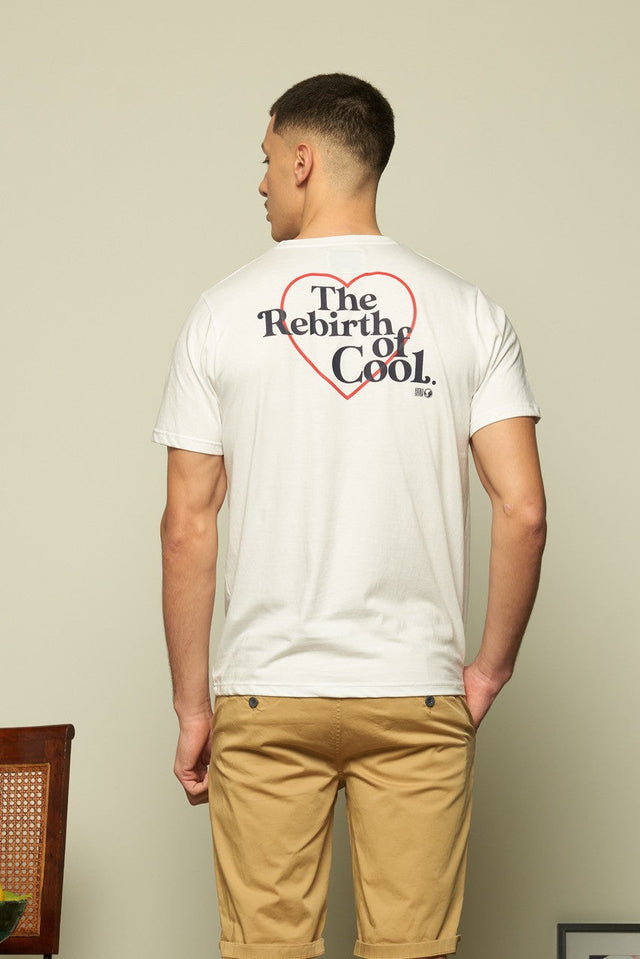 REBIRTH OF COOL - WHITE - TEESHIRT