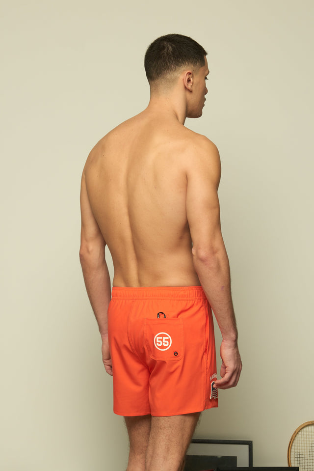 SWIM FANTASY - TANGERINE - SWIMSHORT