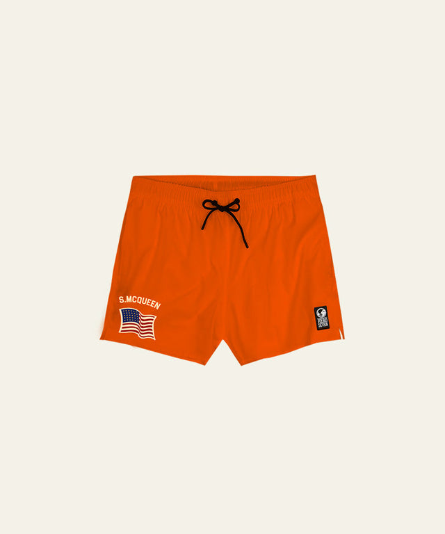 SWIM FANTASY - TANGERINE - SWIMSHORT