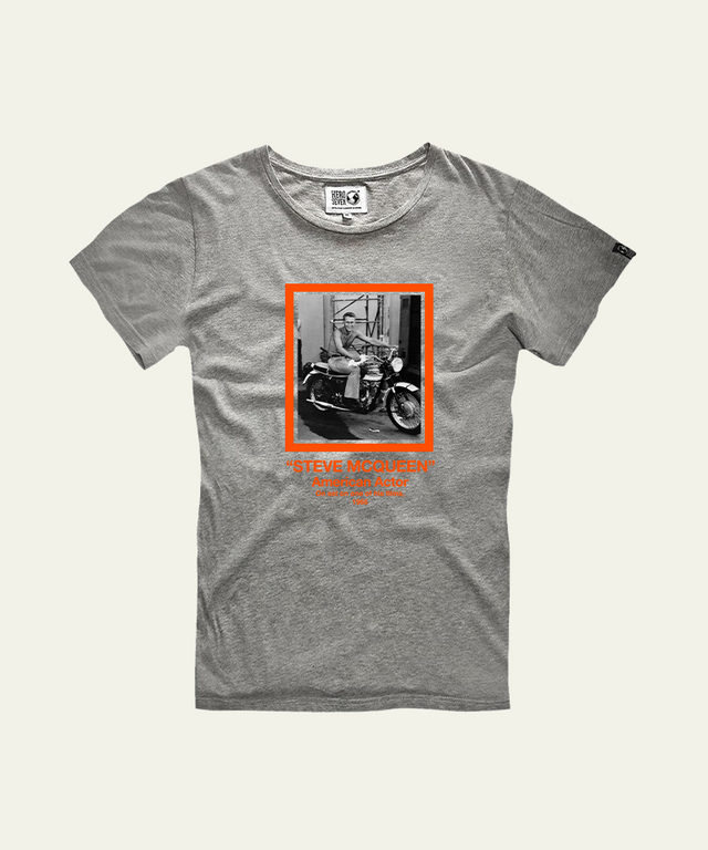 TR6 TRIUMPH - GREY MELANGE - TEESHIRT