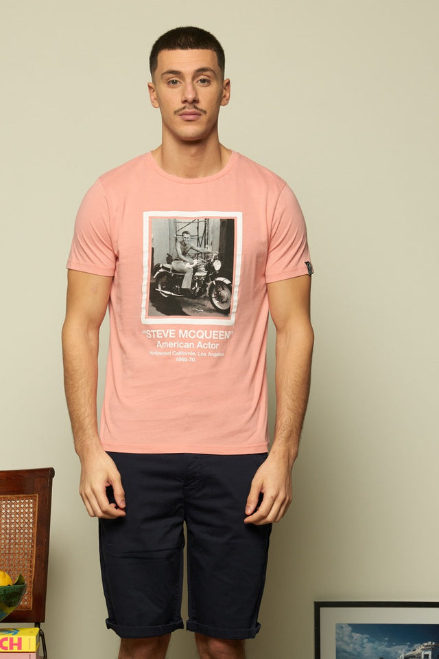 TR6 TRIUMPH - STRAWBERRY - TEESHIRT