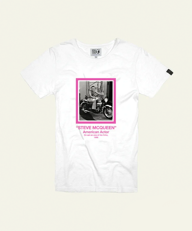 TR6 TRIUMPH - WHITE - TEESHIRT