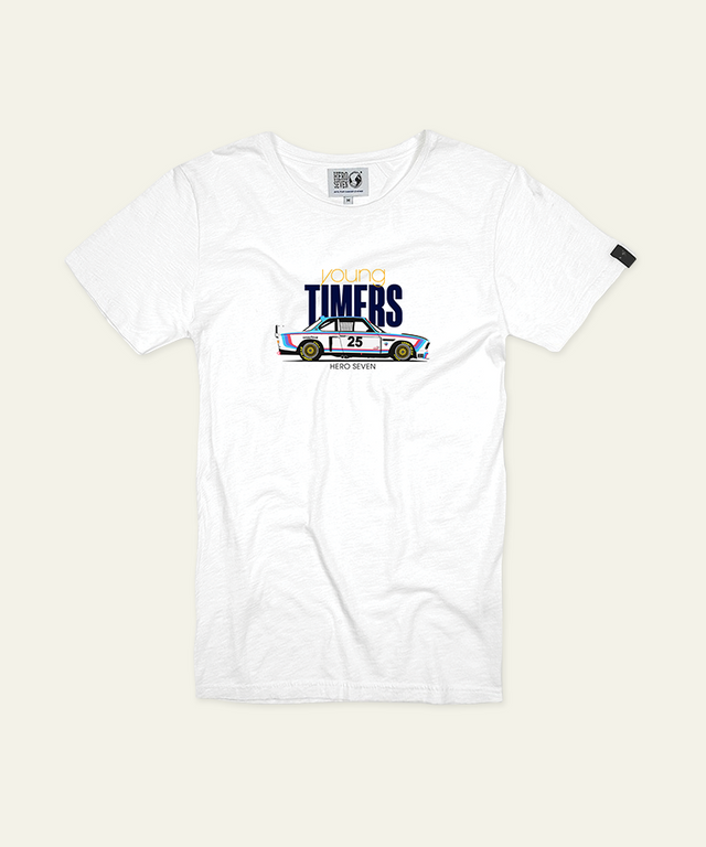 YOUNGTIMERS M3 - WHITE - TEESHIRT